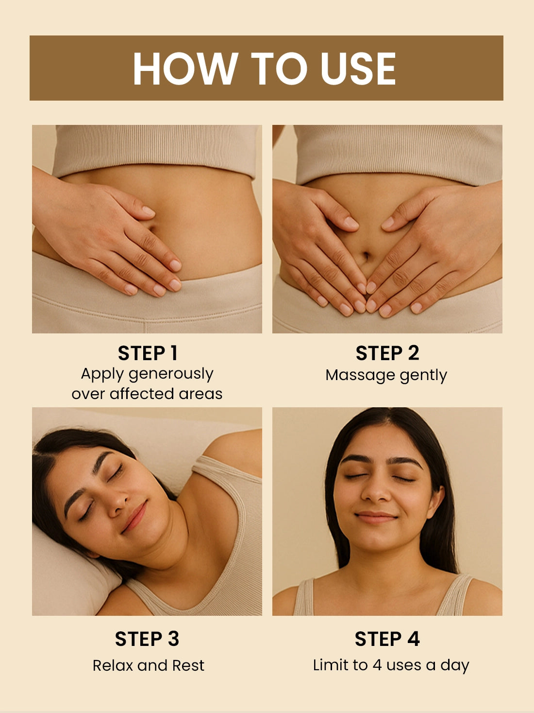 5 Mins Period Pain Relief Roll-On