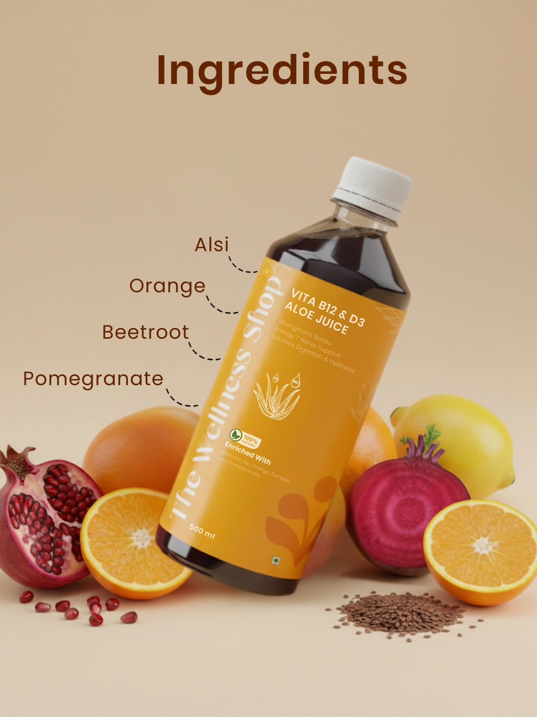 Vita B12 And D3 Aloe Juice