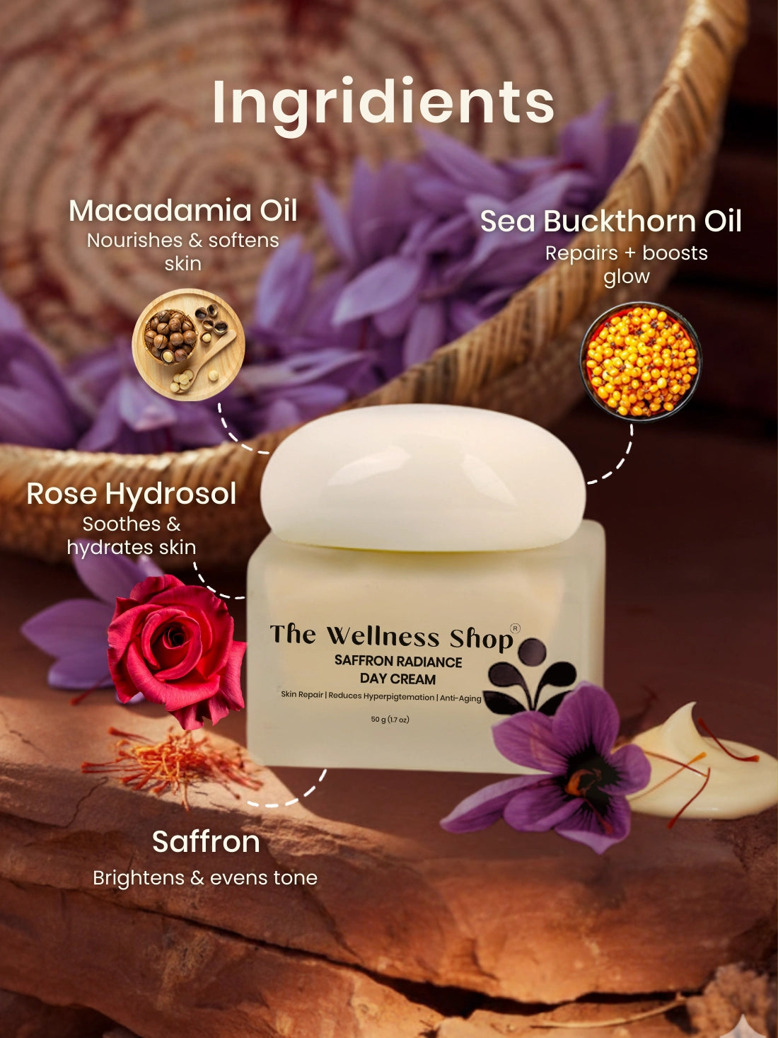 Saffron Radiance Day Cream