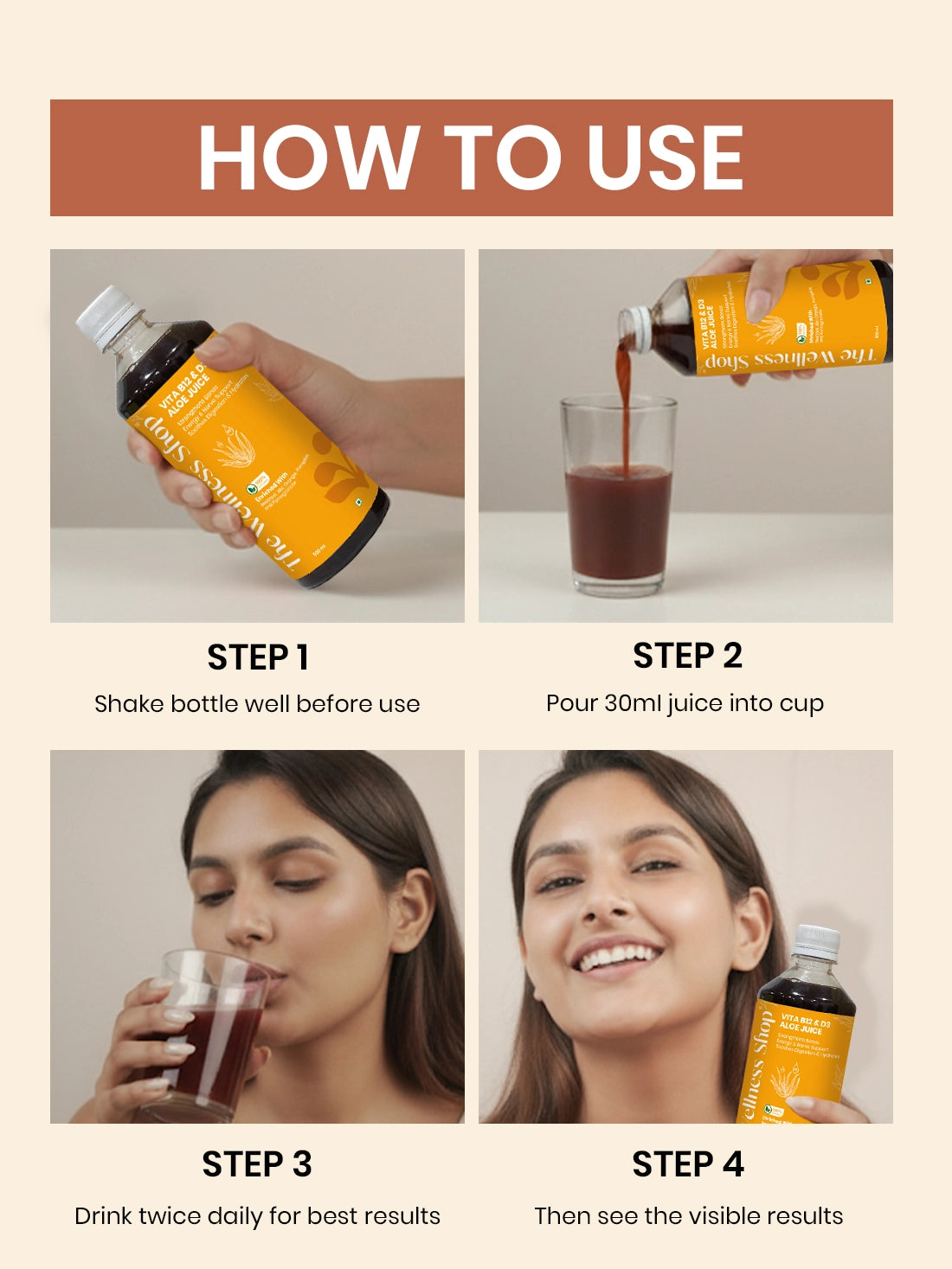 Vita B12 And D3 Aloe Juice