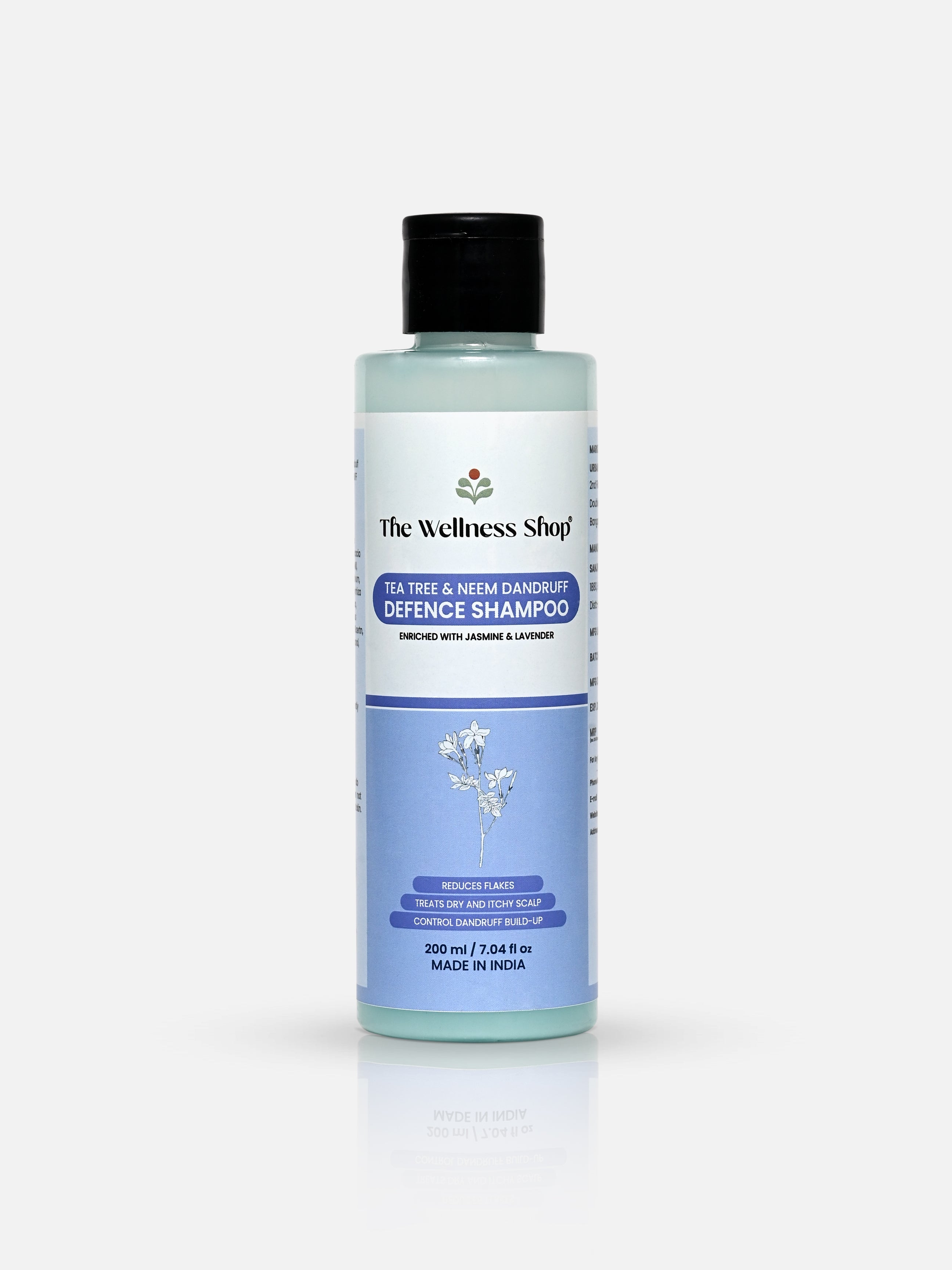Tea Tree & Neem Dandruff Defense Shampoo - Dandruff, Scalp Acne
