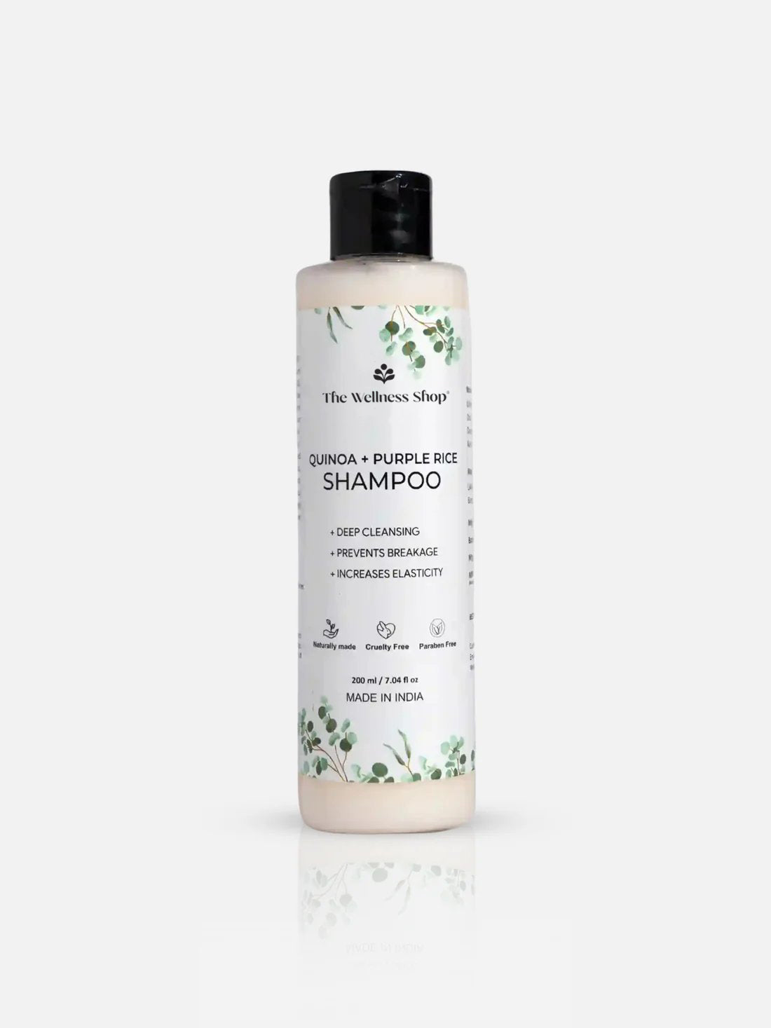 Quinoa And Purple Rice Shampoo For Deep Cleansing & Strength (No Paraben, No Sulphate)