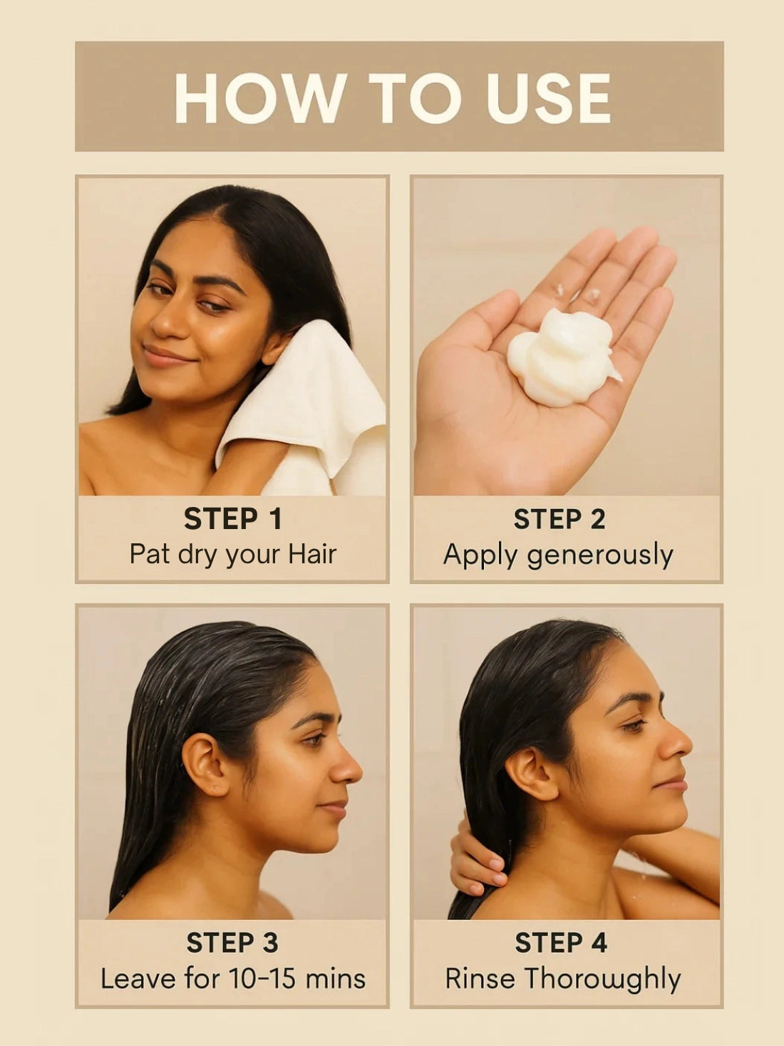 Onion & Fenugreek Hair Mask (Controls Dandruff & Hair Fall In 4 Weeks)