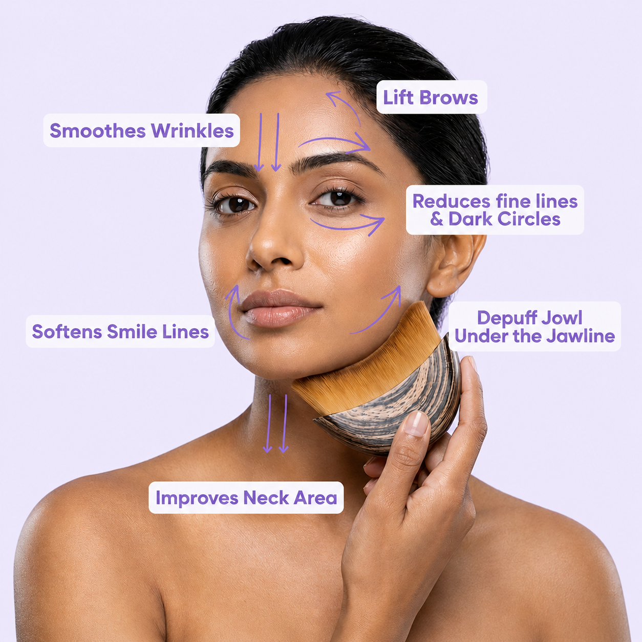 Lymphatic Drainage Facial Brush