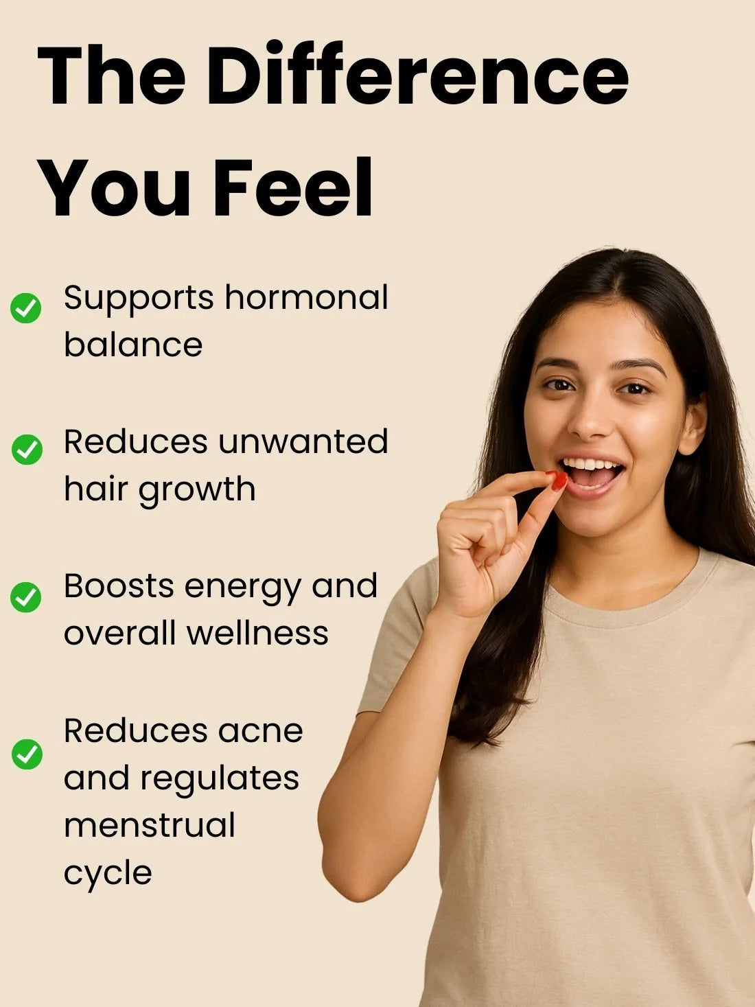 Pcos Gummies - Helps Balance Hormones, Manage Pcos Symptoms, And Support Better Health