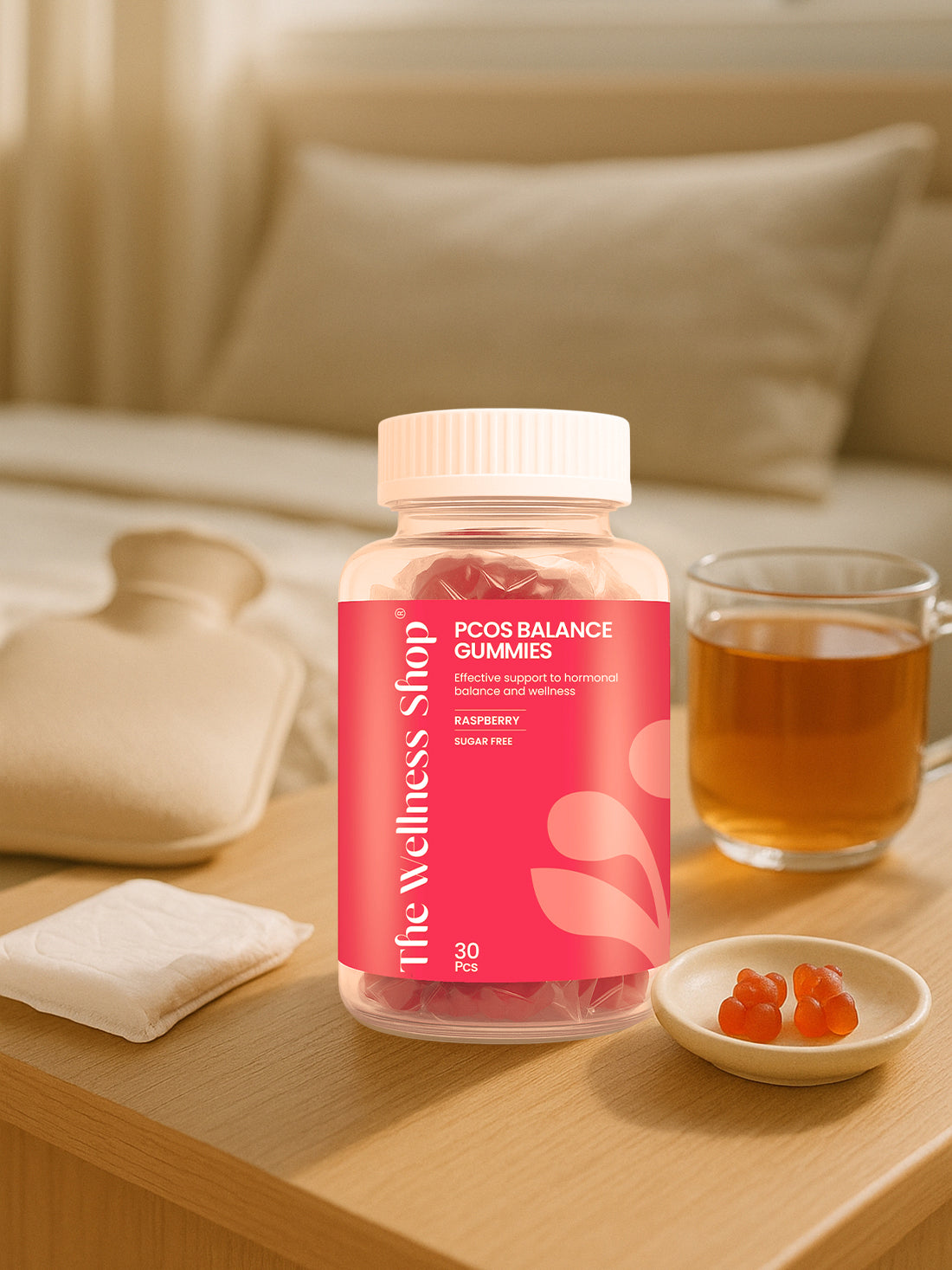 Pcos Gummies - Helps Balance Hormones, Manage Pcos Symptoms, And Support Better Health
