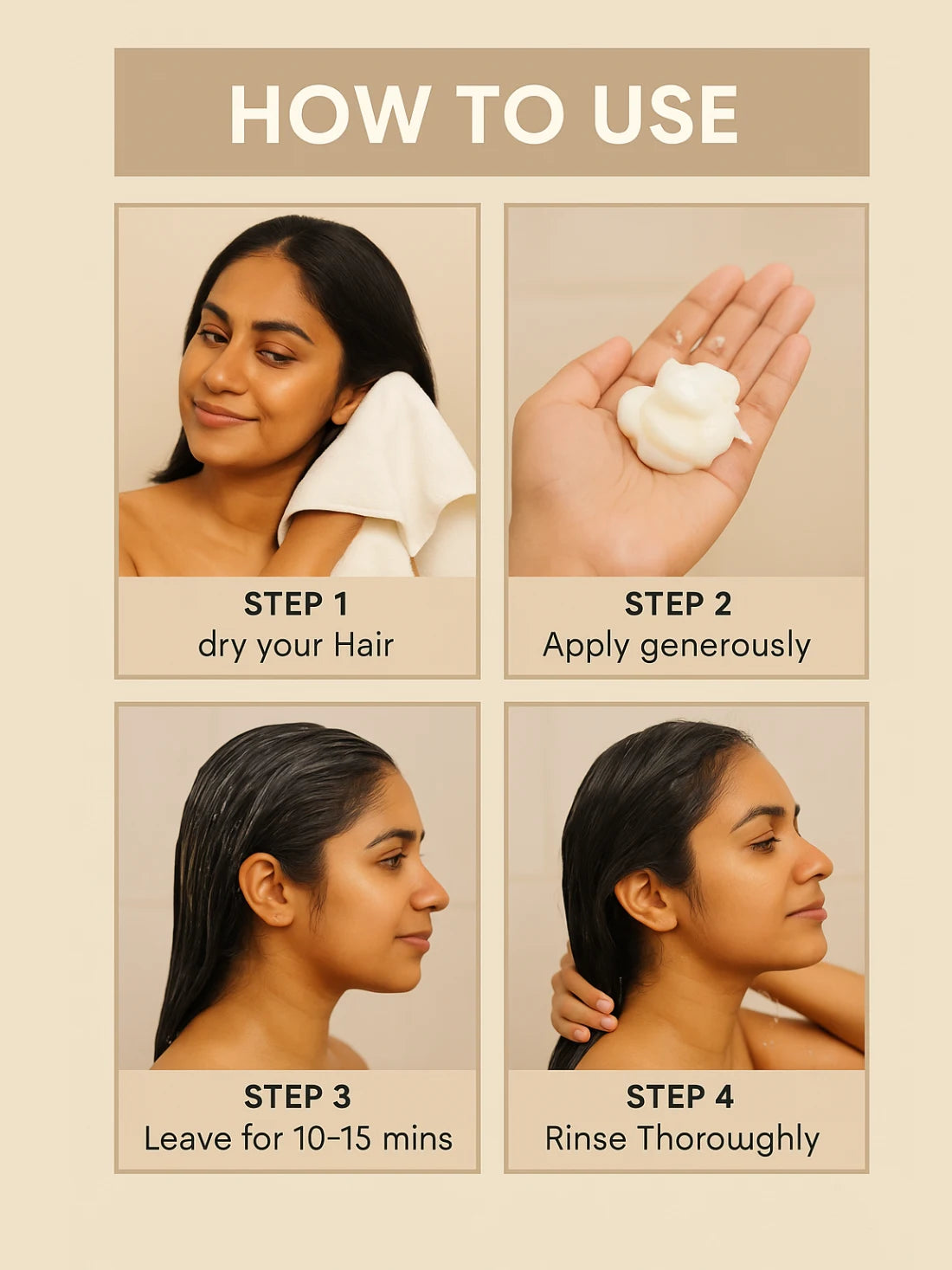 Onion & Fenugreek Hair Mask (Controls Dandruff & Hair Fall In 4 Weeks)