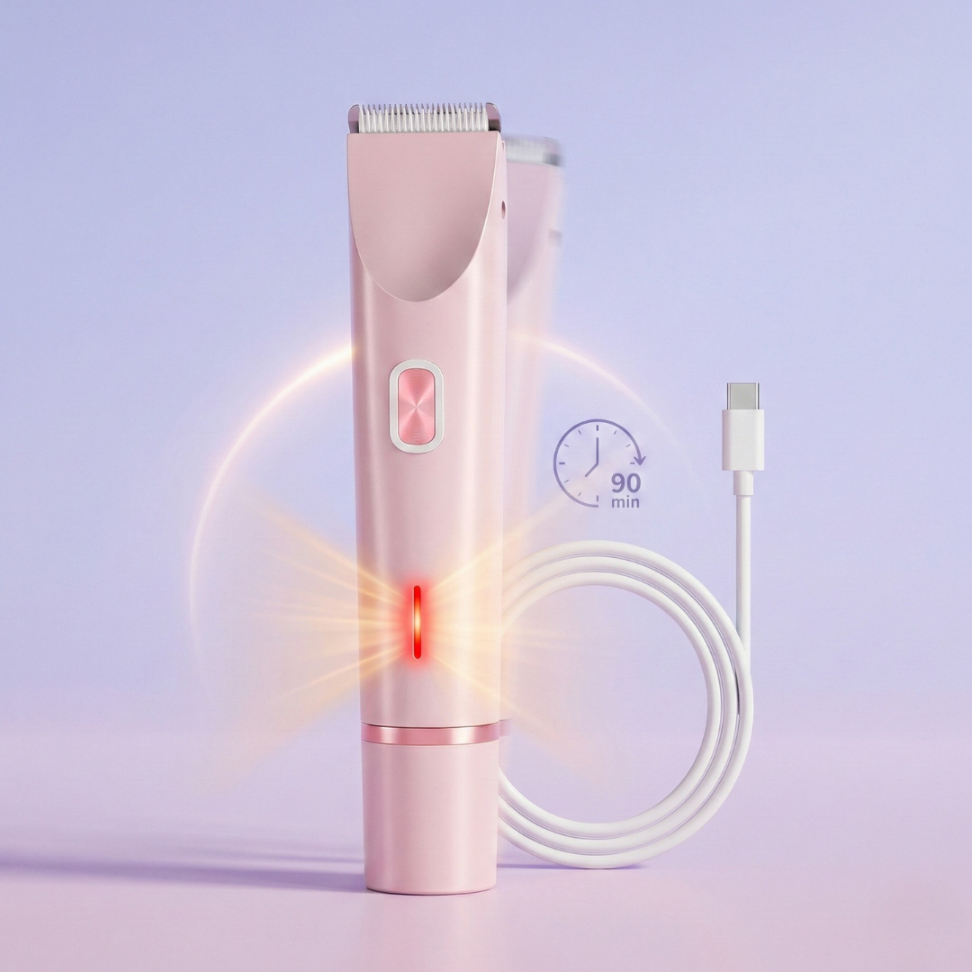 2-in-1 Painless Bikini Hair Trimmer