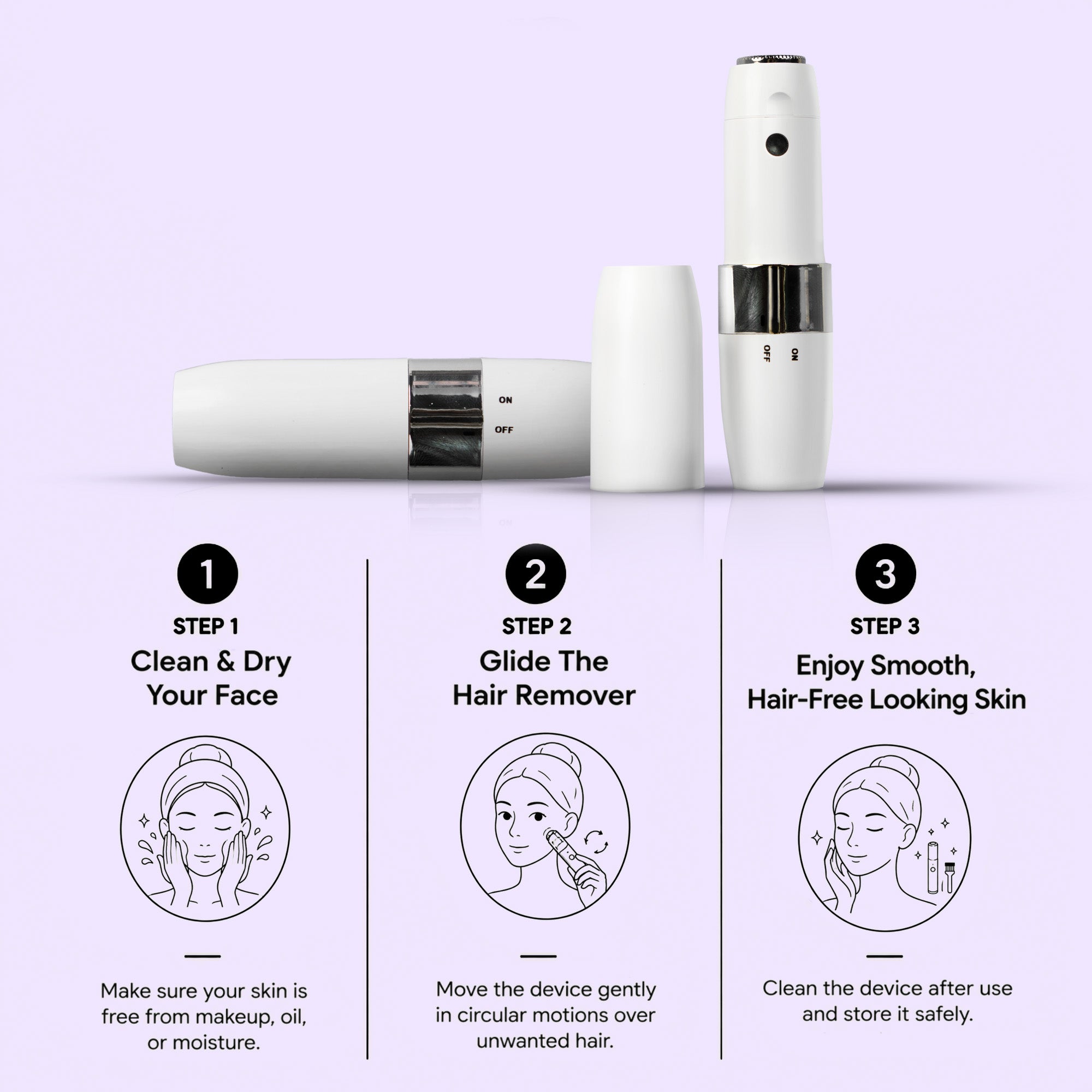 Mini Facial Hair Trimmer