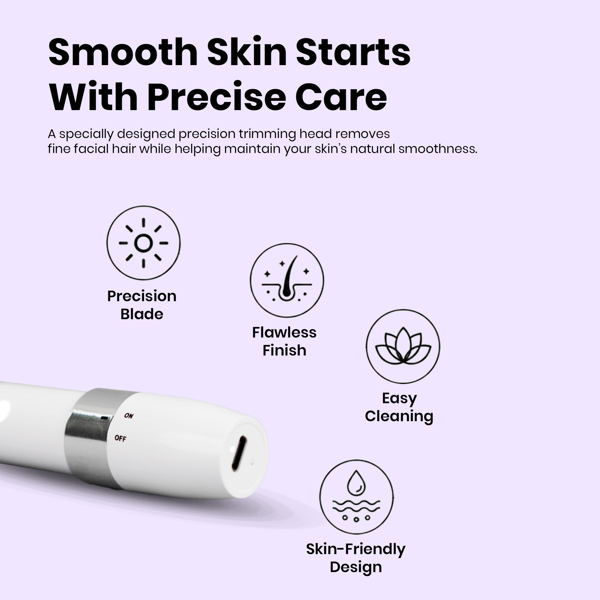 Mini Facial Hair Trimmer