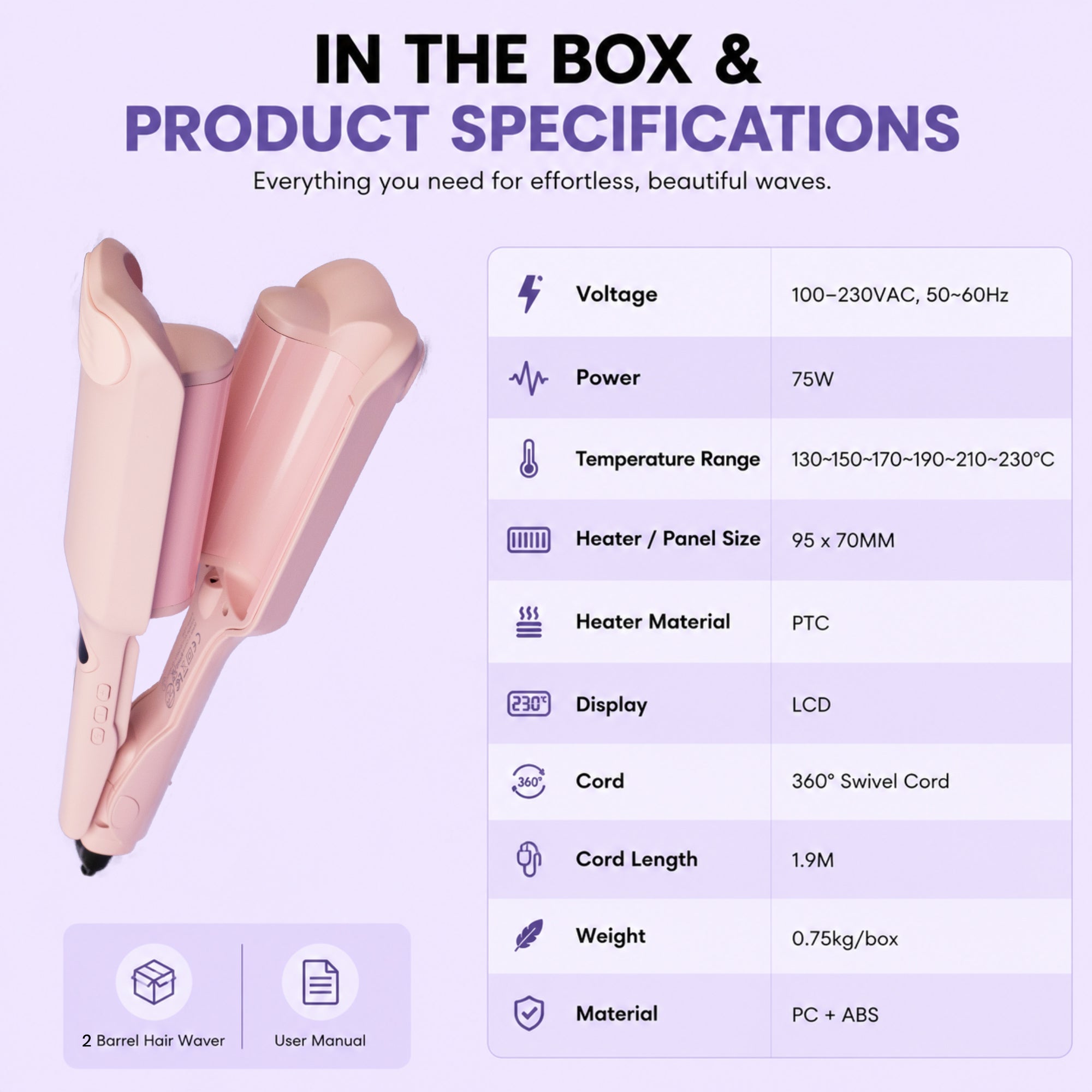 Iconic Wave Hair Curler