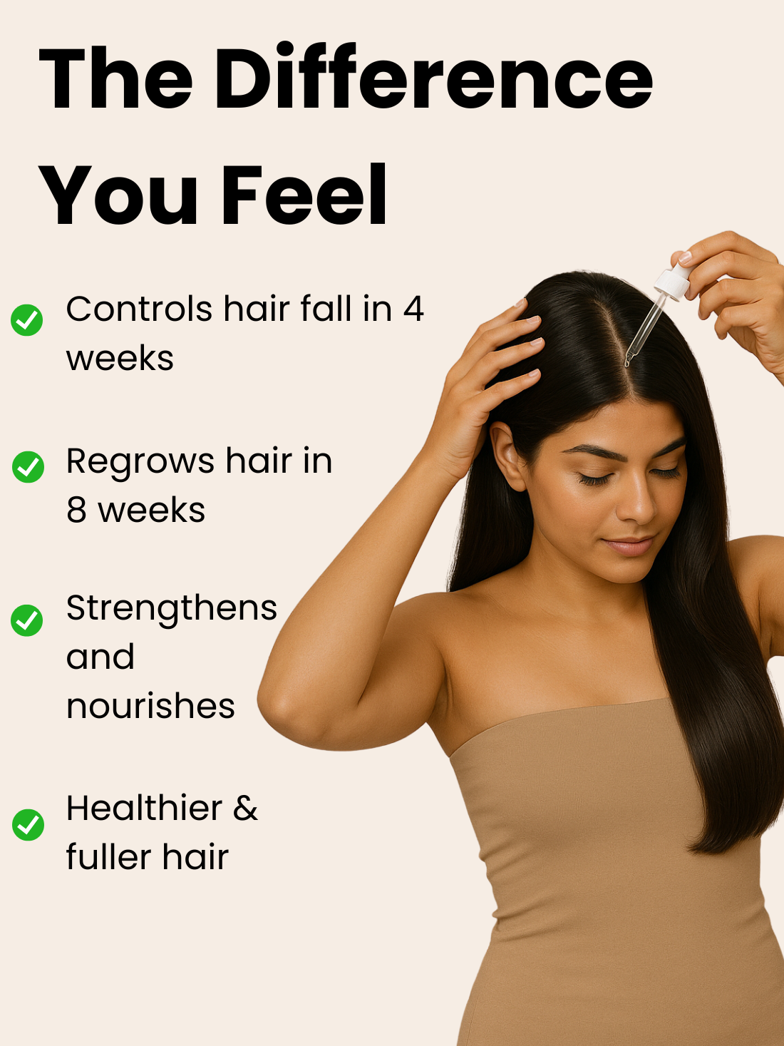 Hair Growth Serum Concentrate With 3% Redensyl, 4% Anagain And Rice Water