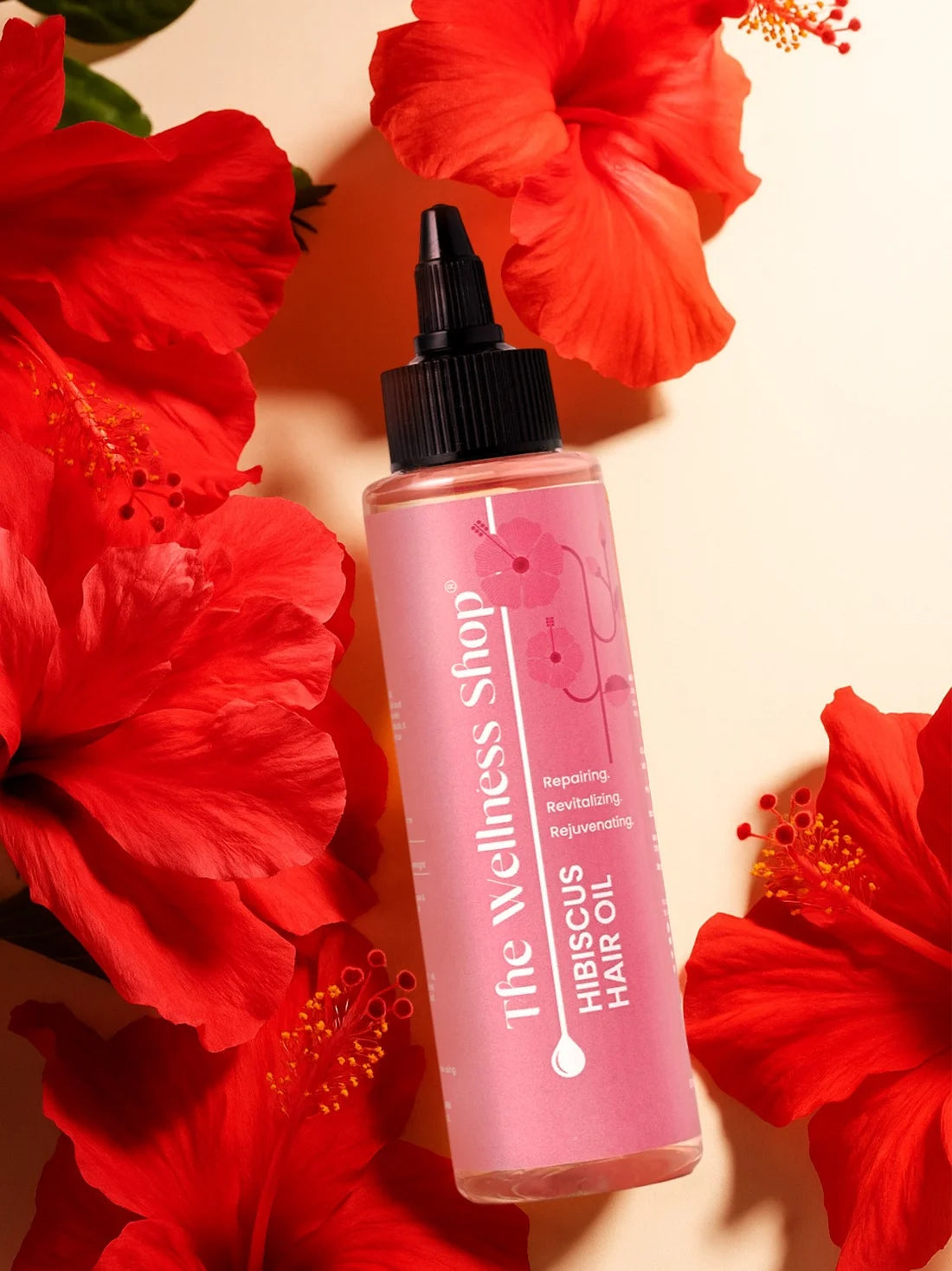 Hibiscus Hair Tailam For Hair Fall Control And Regrowth (Control Hair Fall In 4 Weeks)