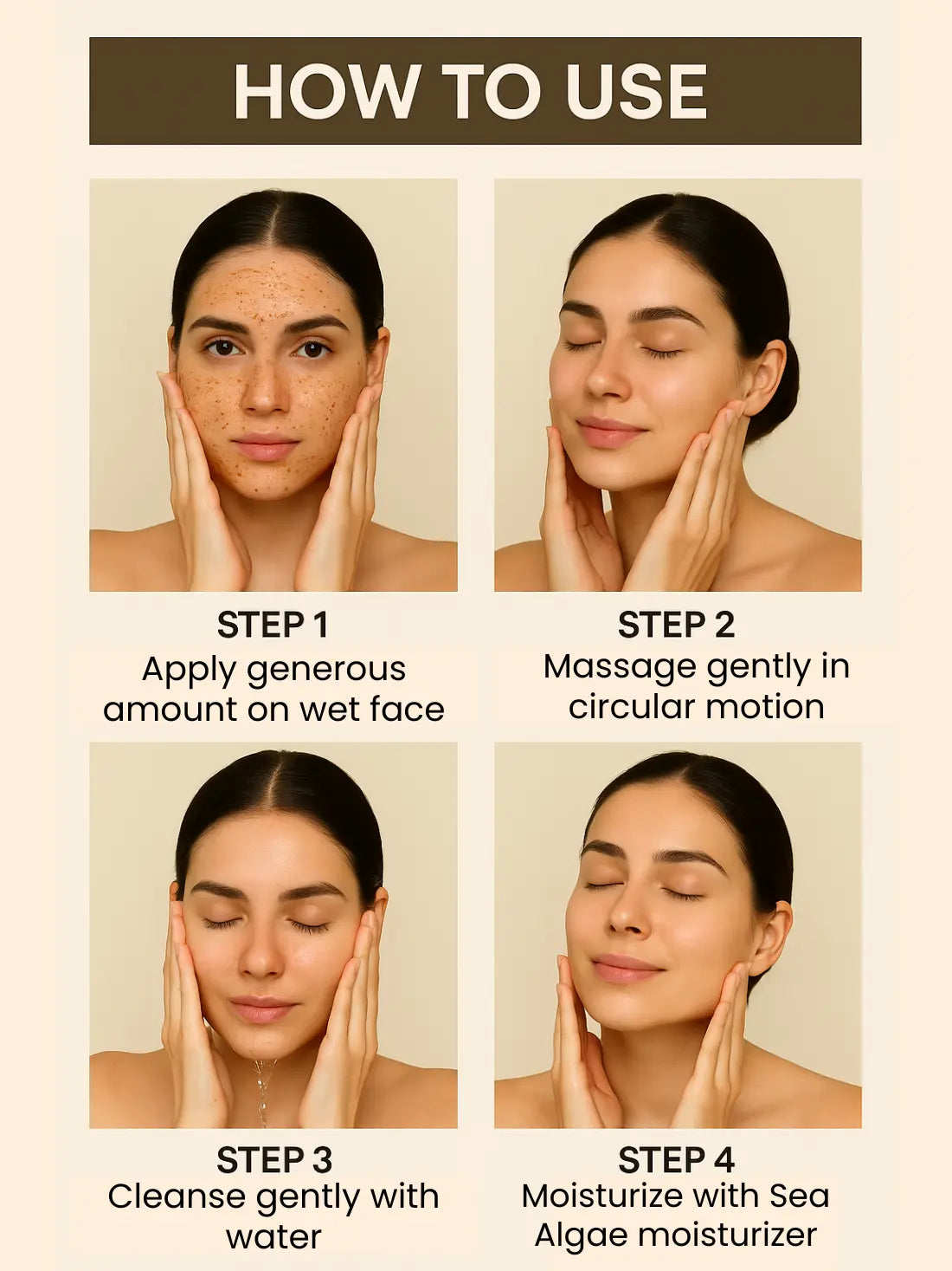 Sea Algae Exfoliating Face Scrub