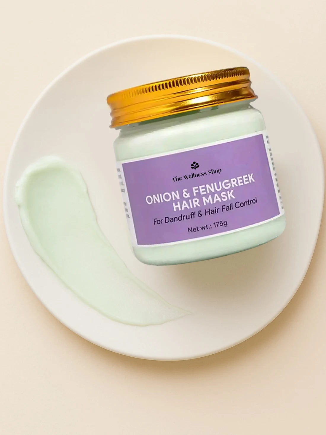 Onion & Fenugreek Hair Mask (Controls Dandruff & Hair Fall In 4 Weeks)