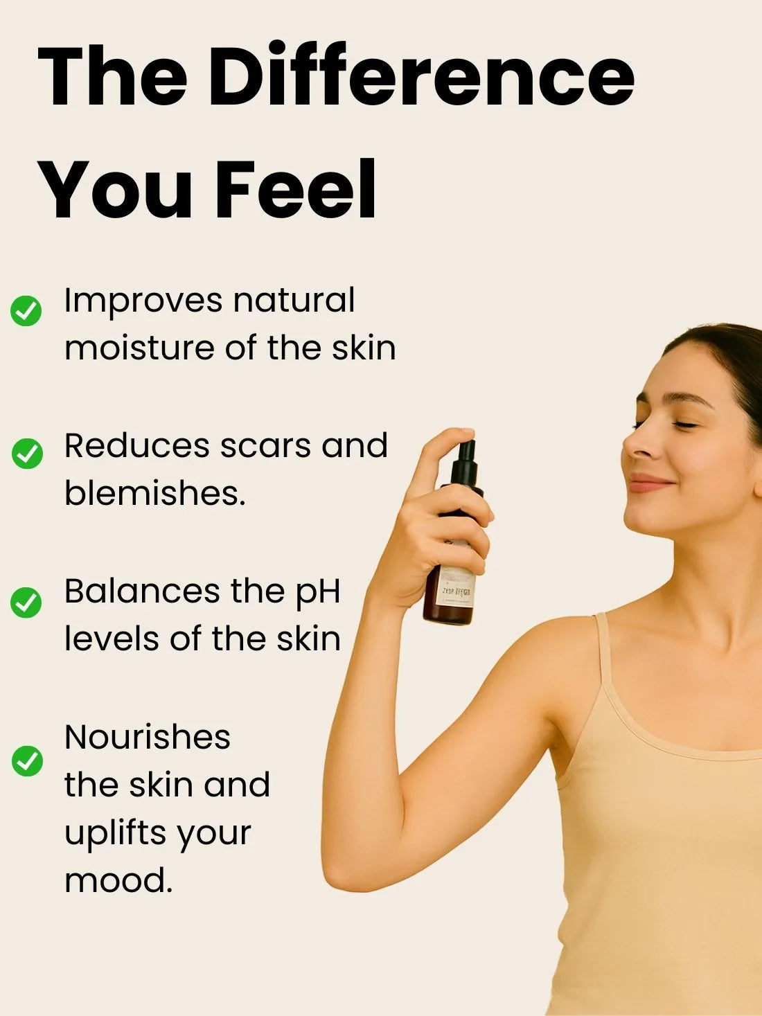 PURE ROSE WATER FOR REFRESHING & HYDRATING SKIN