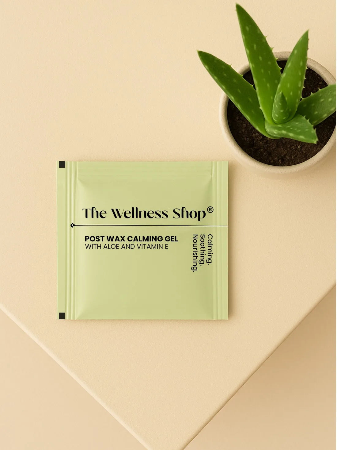 Post Wax Calming Gel With Aloe And Vitamin E