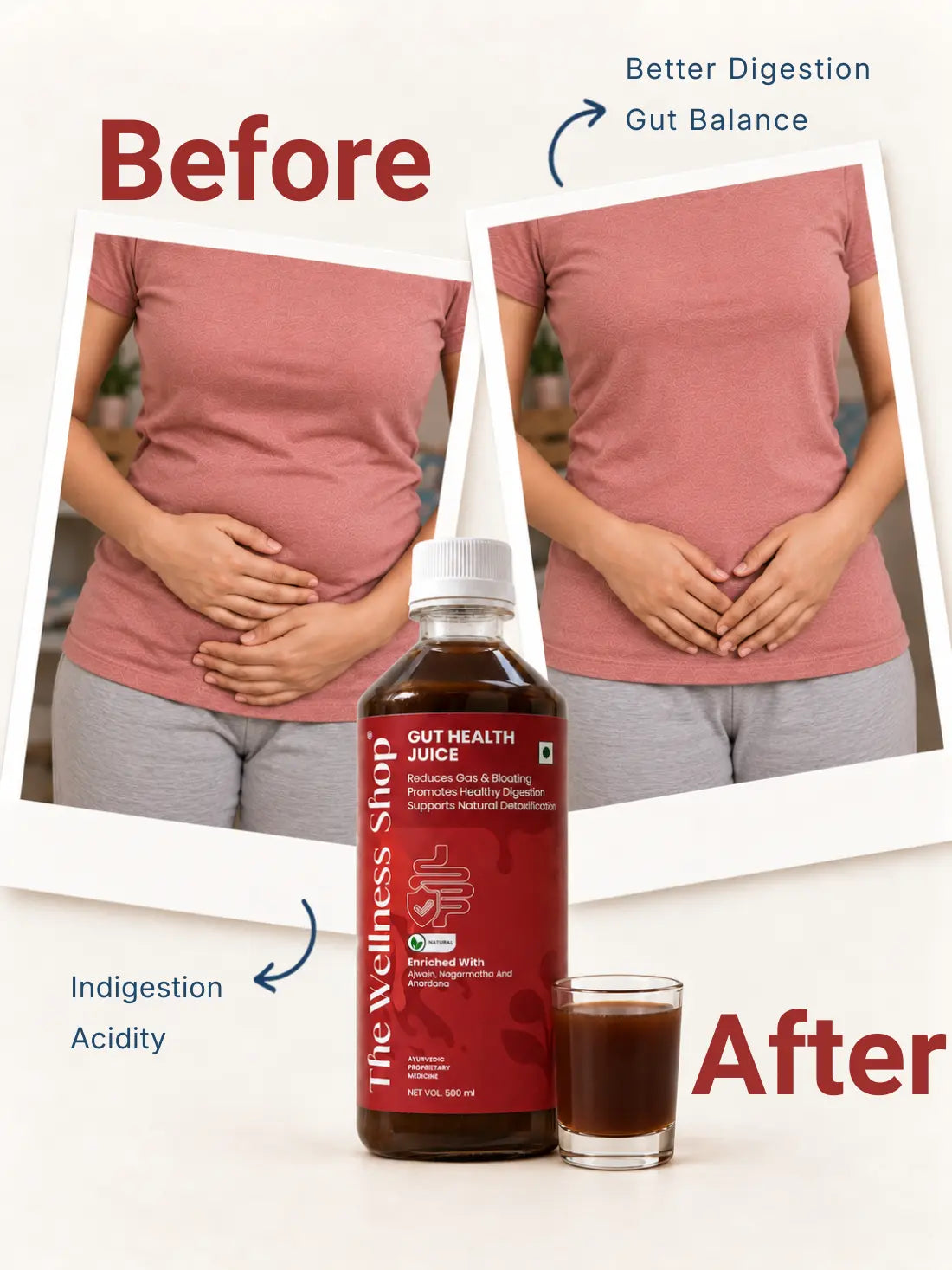Gut Health Juice – Fix Bloating, Improves Digestion & Reset Your Gut Naturally