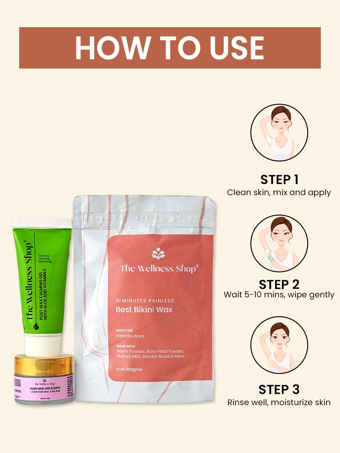 Bikini Wax Essentials Kit