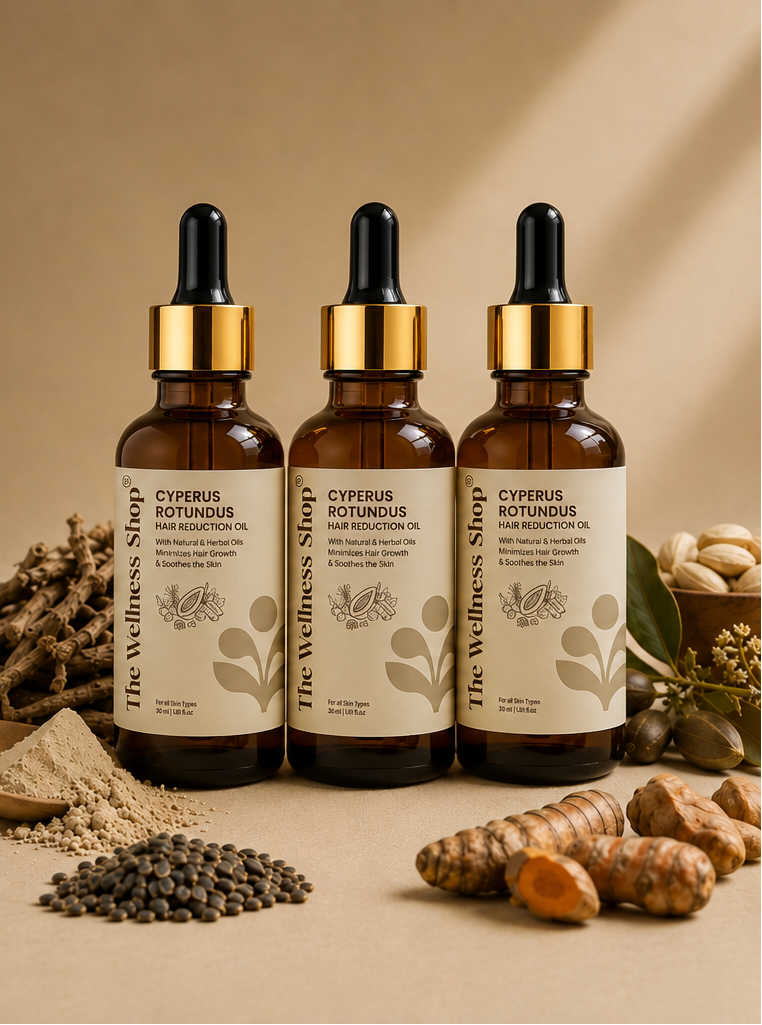 The Wellness Shop Cyperus Rotundus Permanent Hair Reduction Tailam