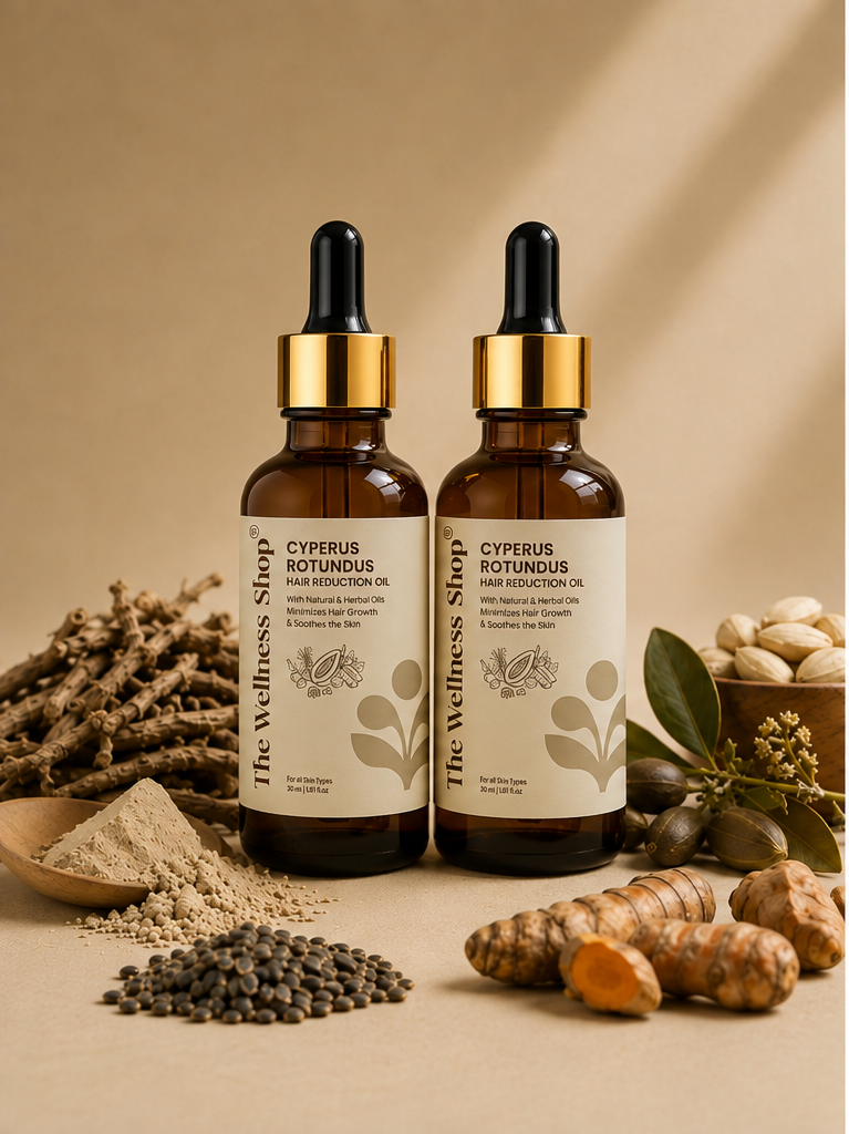 The Wellness Shop Cyperus Rotundus Permanent Hair Reduction Tailam