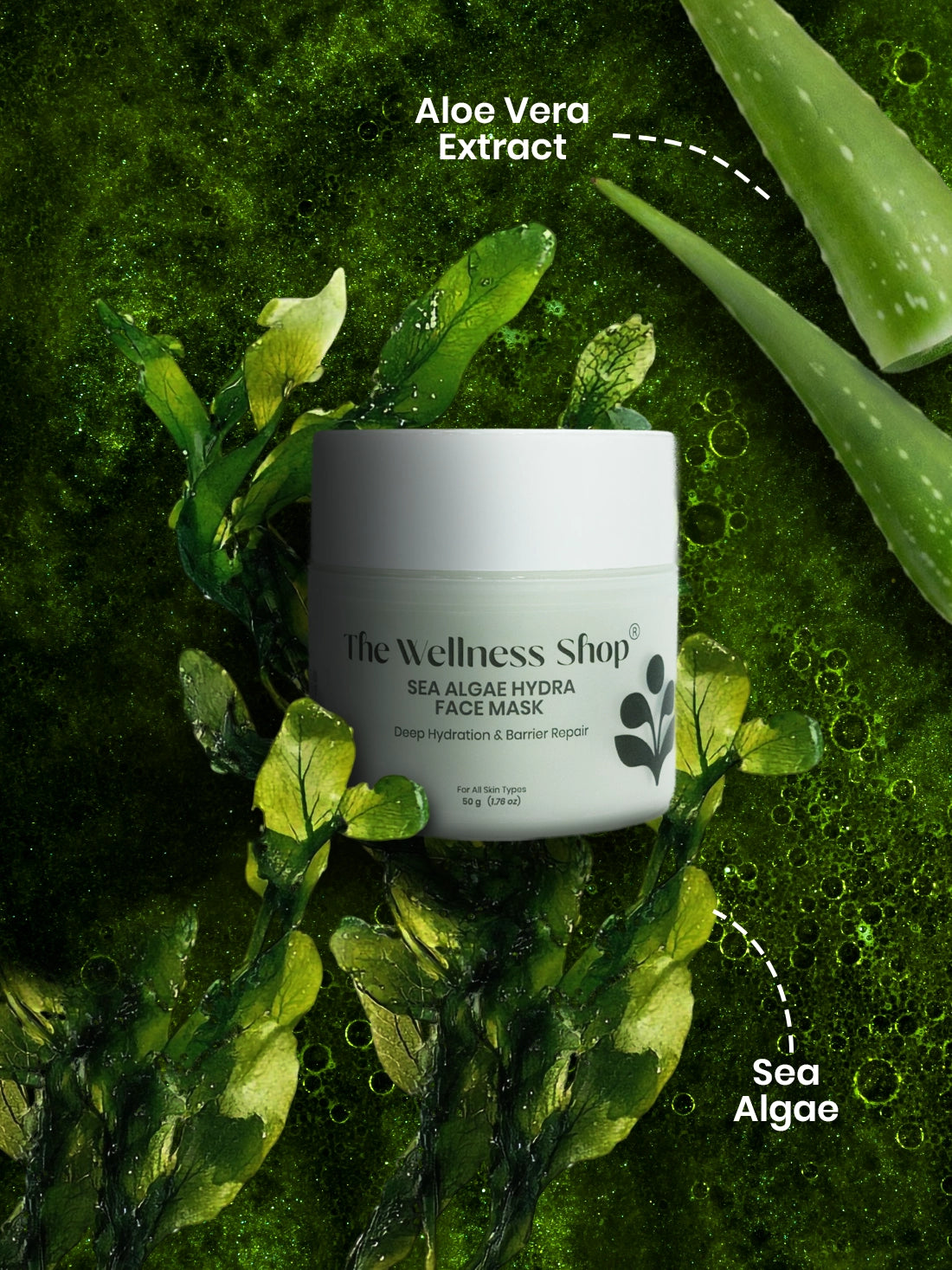 Sea Algae Hydra Face Mask