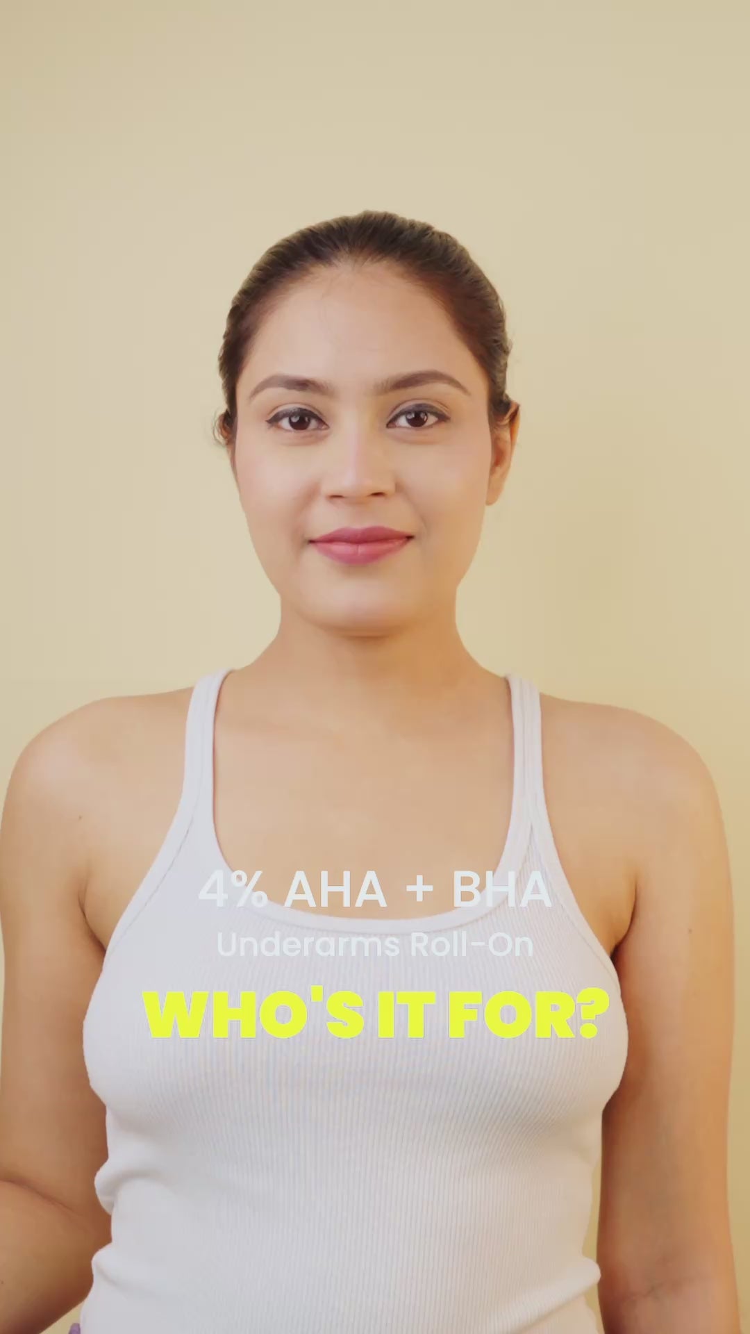 4% AHA BHA Underarms Roll On
