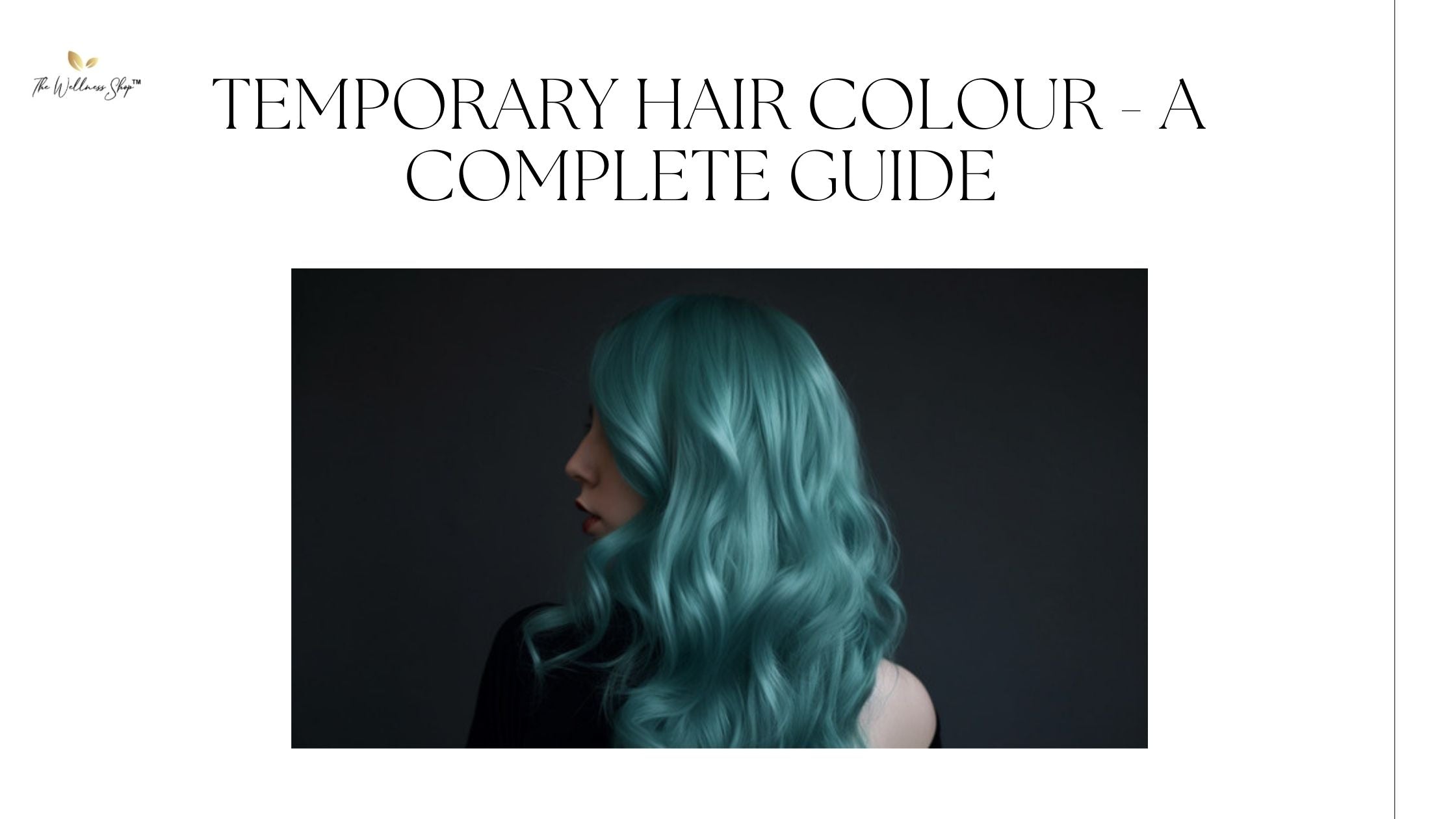 Temporary Hair Colour