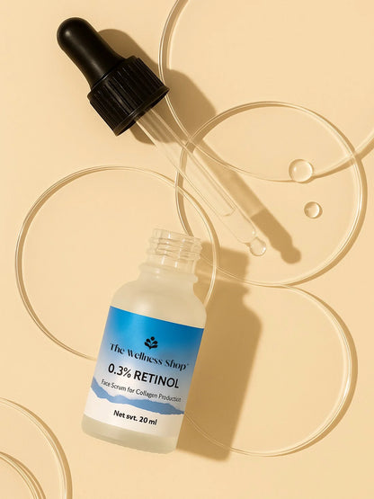 0.3% RETINOL - FACE SERUM FOR COLLAGEN PRODUCTION