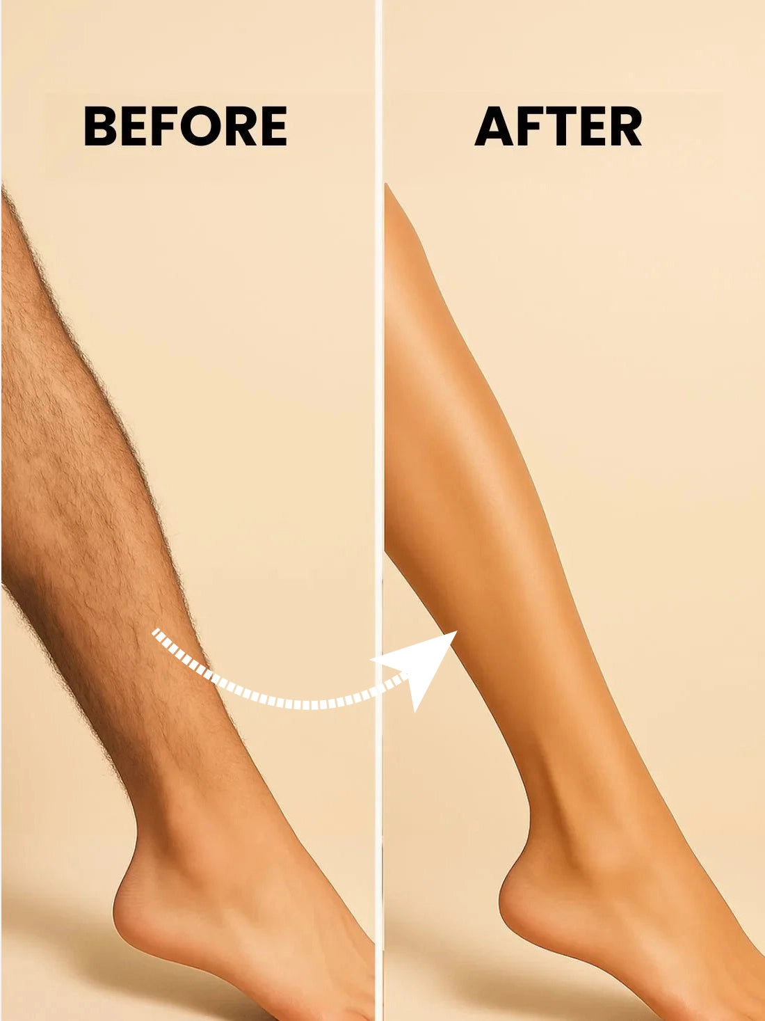 Turmeric Full Body Wax - 10 Minute Painless Herbal Wax Powder