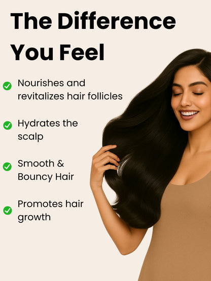 Amla, Neem And Basil Shampoo For Dandruff &amp; Hair Fall Control (No Paraben, No Sulphate)