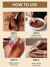 Chocolate Hair Removal Powder - 10 Minute Painless Full Body Wax