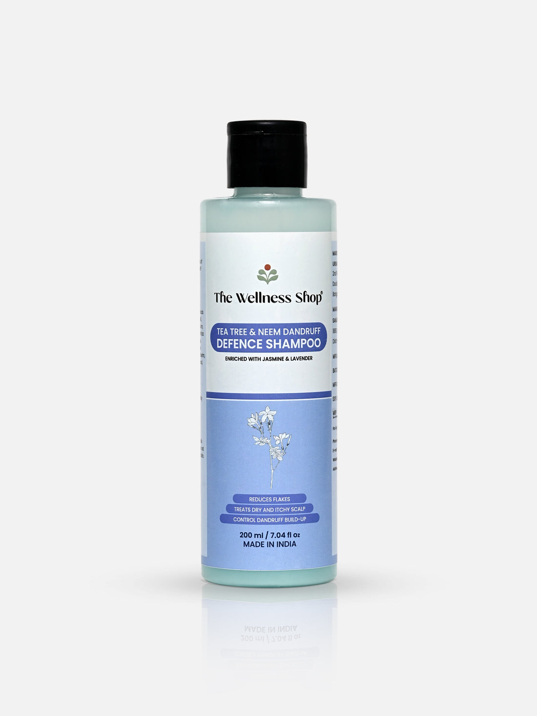 TEA TREE &amp; NEEM DANDRUFF DEFENSE SHAMPOO - DANDRUFF, SCALP ACNE