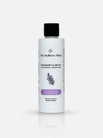 ROSEMARY &amp; METHI ANTI HAIRFALL CONDITIONER - HAIR FALL &amp; THINNING, SLOW HAIR GROWTH, DULLNESS &amp; LACK of SHINE
