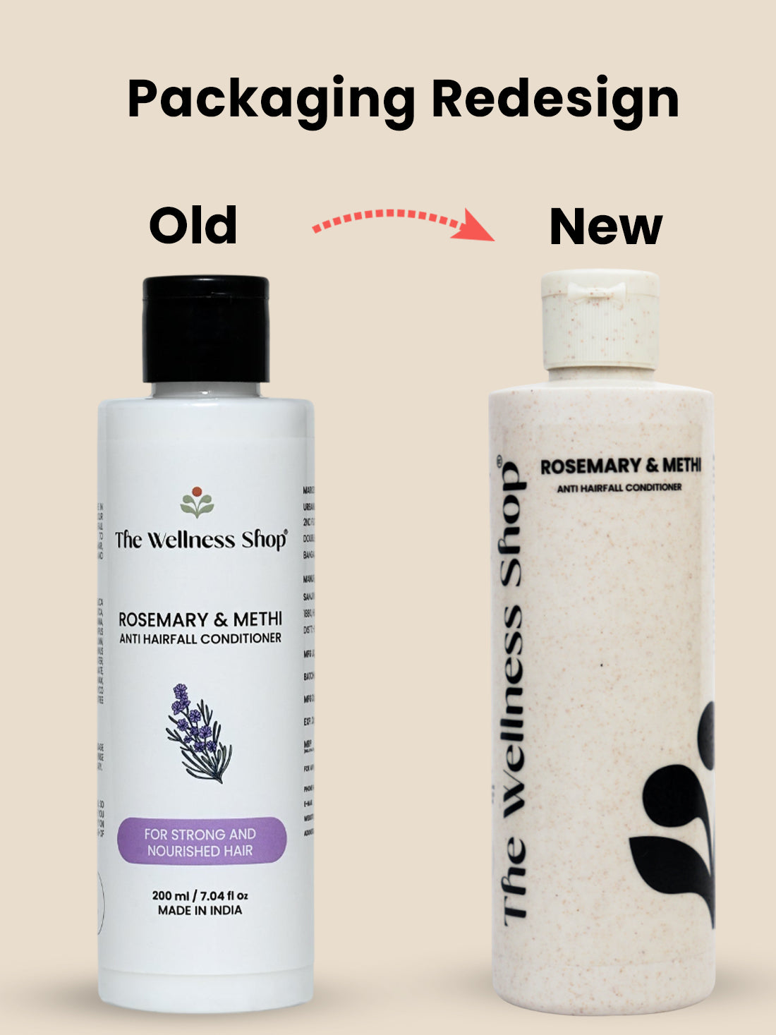 Rosemary &amp; Methi Anti Hairfall Conditioner - Hair Fall &amp; Thinning, Slow Hair Growth, Dullness &amp; Lack Of Shine