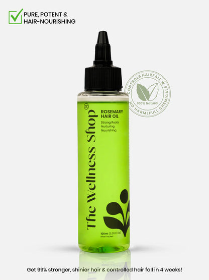 Rosemary Hair Tailam For Hair Regrowth And Strength (Controls Hair Fall In 4 Weeks)