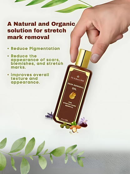 SKIN RENEWAL OIL - FOR STRETCH MARK REMOVAL (4 WEEKS CHALLENGE)