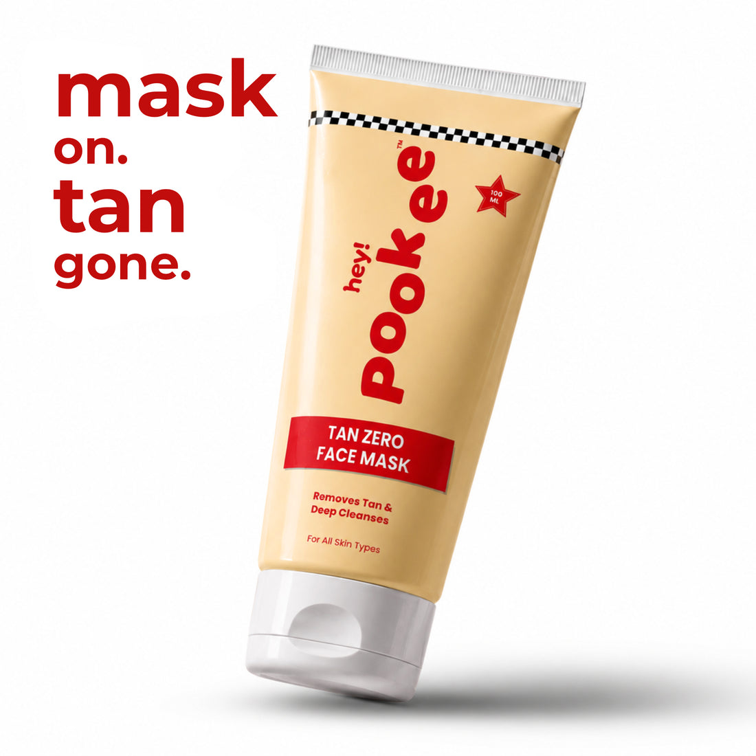 Tan Zero Face Mask Removes Tan &amp; Deep Cleanses - 100ml