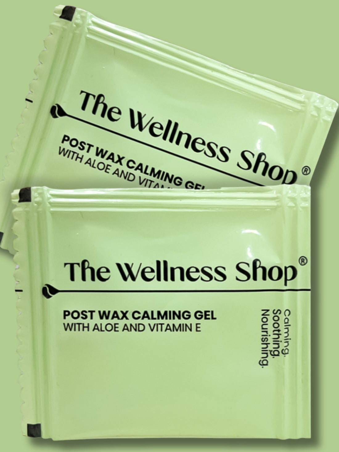 POST WAX CALMING GEL WITH ALOE AND VITAMIN E