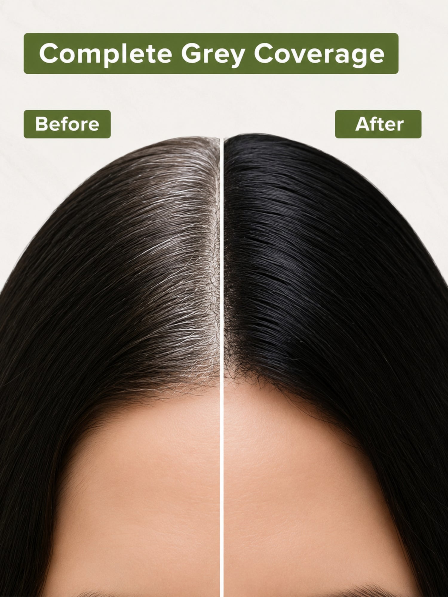 Natural Brown Hair Colour - 100gm(No Ammonia, Premium Quality, Lasts 3 Weeks)
