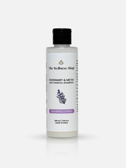 ROSEMARY &amp; METHI ANTI HAIRFALL SHAMPOO - HAIR FALL &amp; THINNING, SLOW HAIR GROWTH, DULLNESS &amp; LACK of SHINE