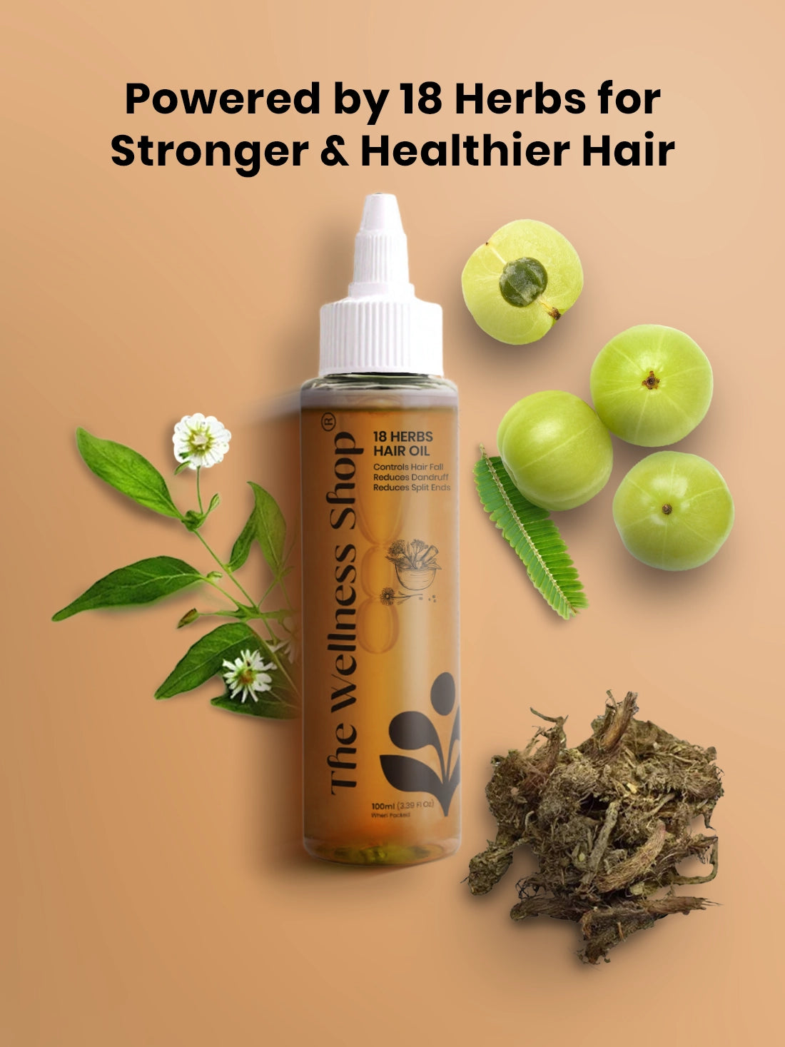 18 Herbs Hair Growth Oil