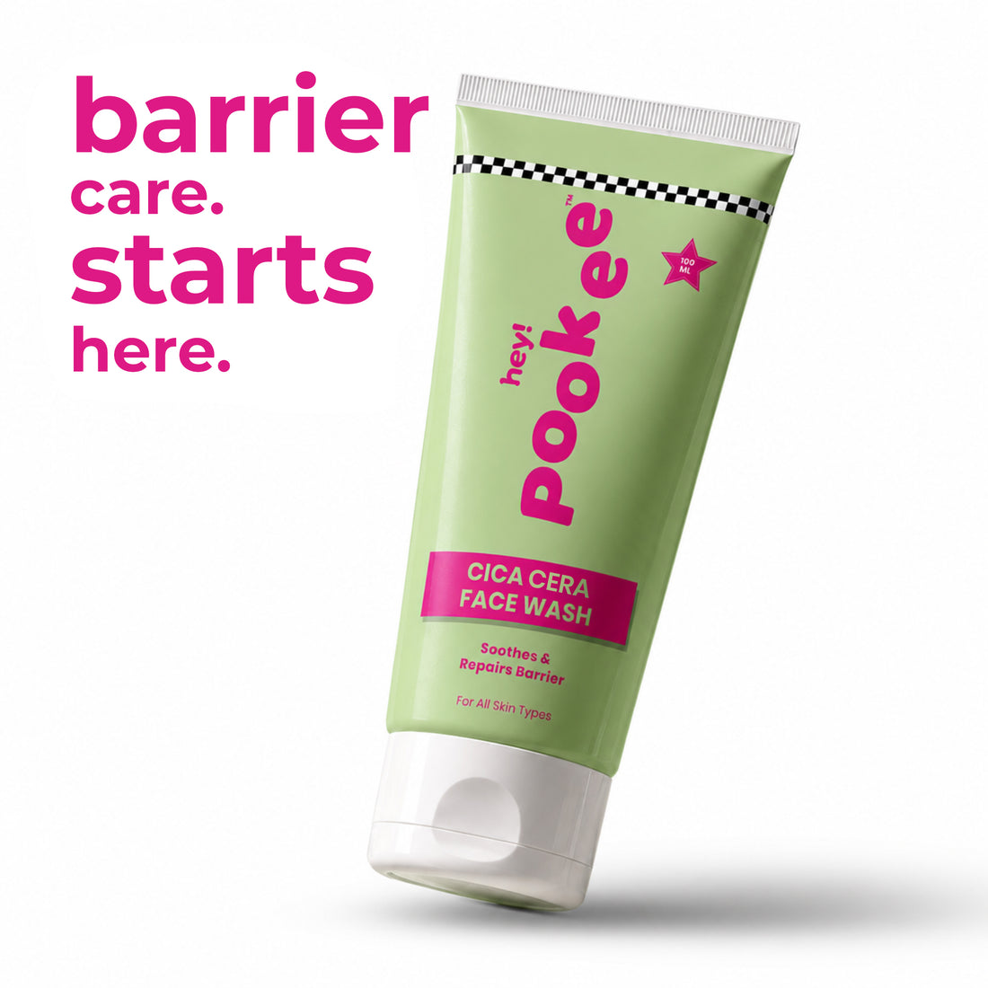Cica Cera Face Wash Soothes &amp; Repairs Barrier - 100ml