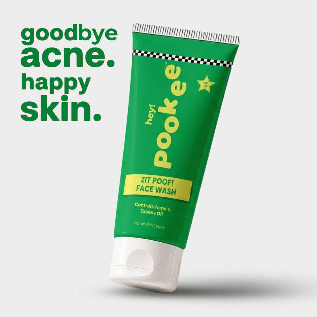 Zit Poof Face Wash Reduces Acne &amp; Oiliness - 100ml