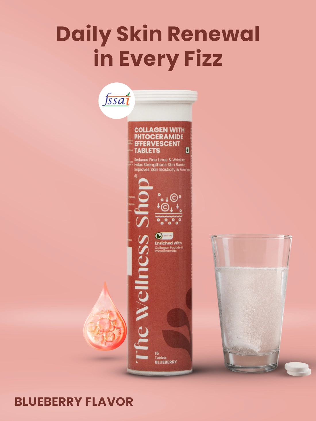 Collagen with Phytoceramide Effervascent Tablet
