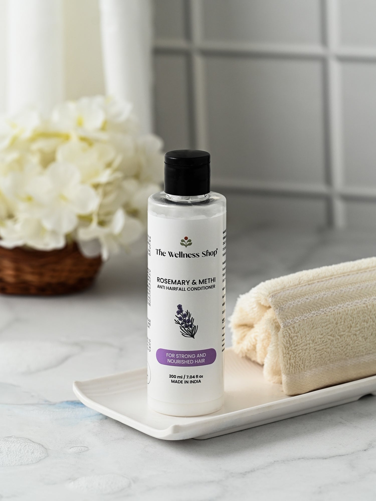 ROSEMARY &amp; METHI ANTI HAIRFALL CONDITIONER - HAIR FALL &amp; THINNING, SLOW HAIR GROWTH, DULLNESS &amp; LACK of SHINE