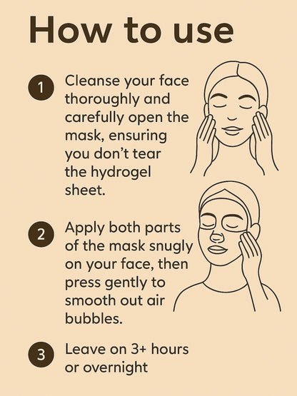 BIO COLLAGEN MELTING SHEET MASK - HYDRATING, FIRMING AND BRIGHTENING OVERNIGHT SHEET MASK