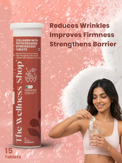 Collagen with Phytoceramide Effervescent Tablet