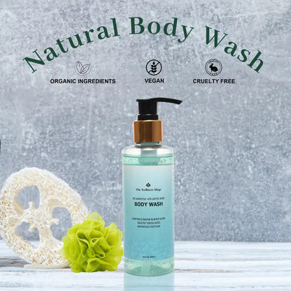 2% SALICYLIC + 1% LACTIC ACID BODY WASH (NATURALLY EXFOLIATES &amp; HYDRATES, SULPHATE AND PARABEN FREE)