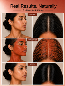 The Wellness Shop Moroccan Rhassoul Red Clay for Deep Detox & Skin Renewal